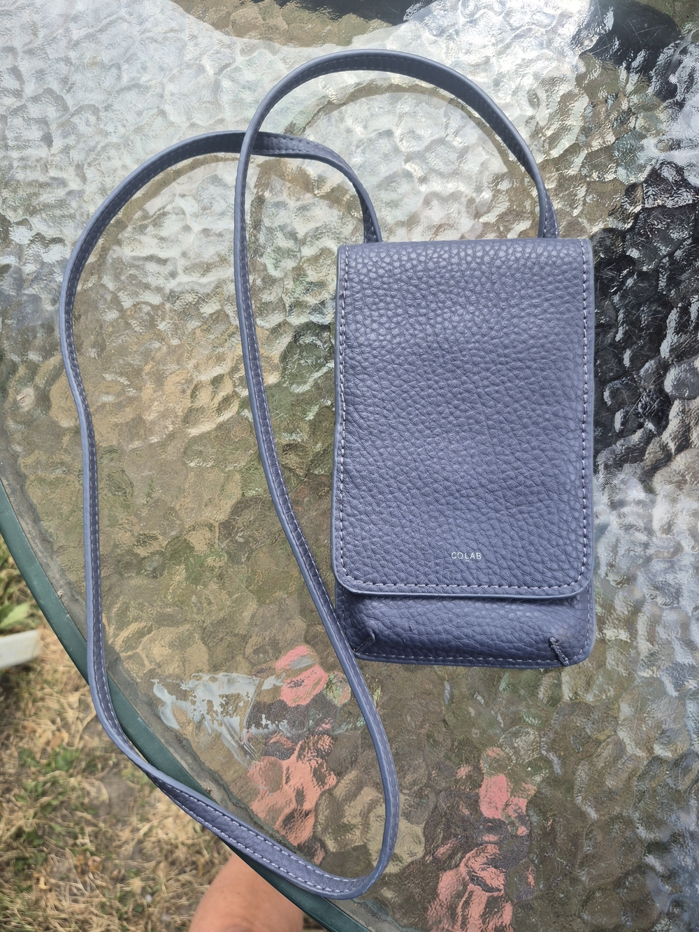 Colab Pebbled Vegan Leather Crossbody